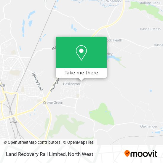 Land Recovery Rail Limited map