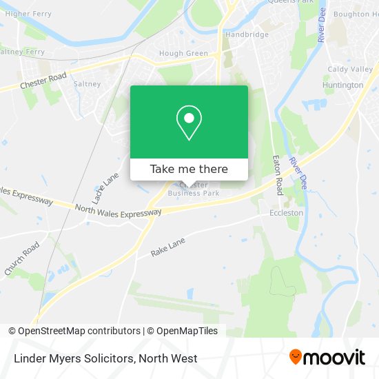 Linder Myers Solicitors map