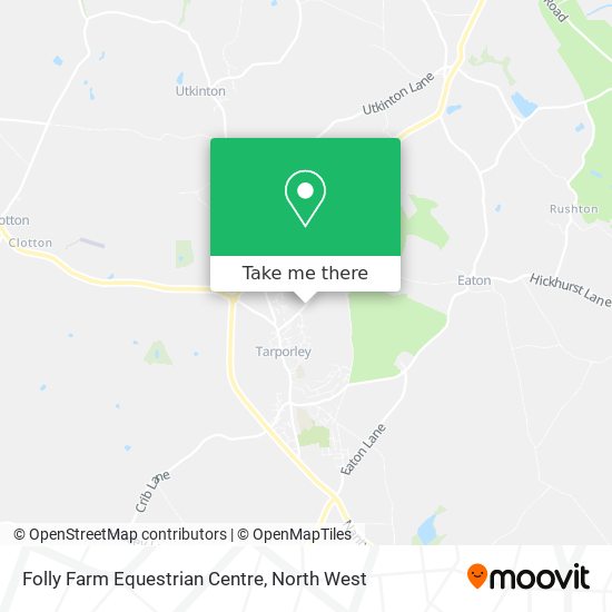 Folly Farm Equestrian Centre map