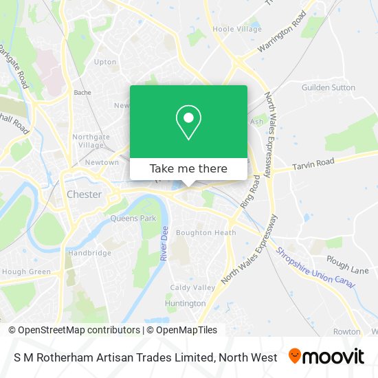 S M Rotherham Artisan Trades Limited map