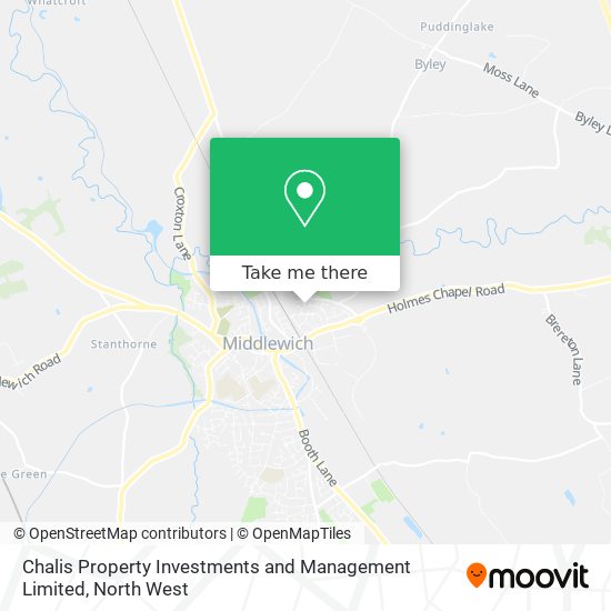 Chalis Property Investments and Management Limited map