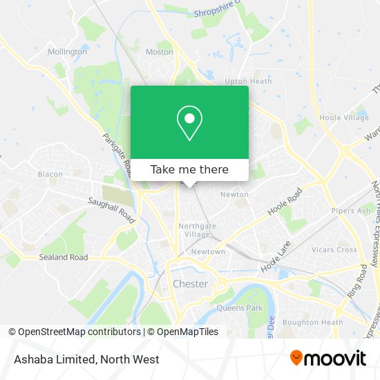 Ashaba Limited map