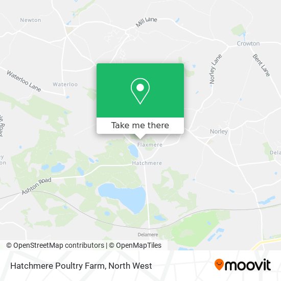 Hatchmere Poultry Farm map