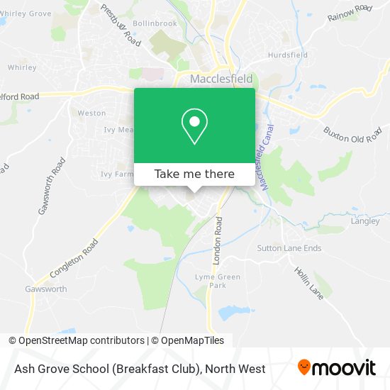 Ash Grove School (Breakfast Club) map