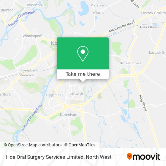 Hda Oral Surgery Services Limited map