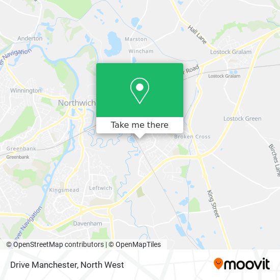 Drive Manchester map