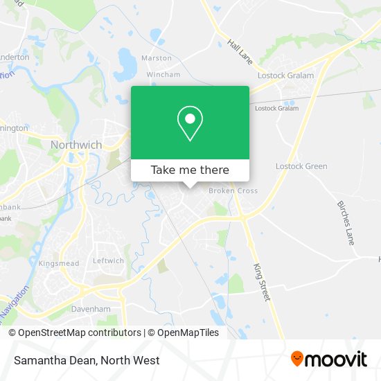 Samantha Dean map