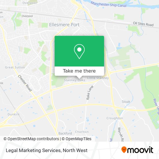 Legal Marketing Services map