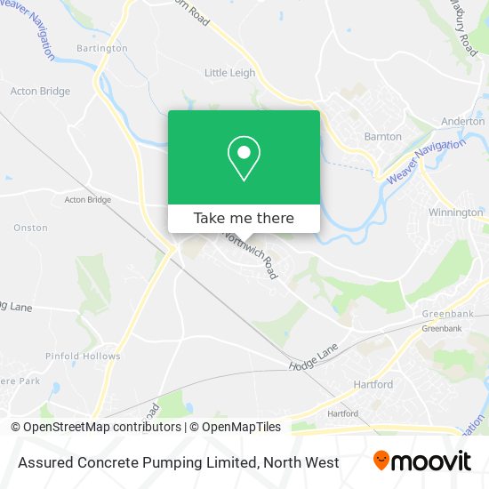 Assured Concrete Pumping Limited map