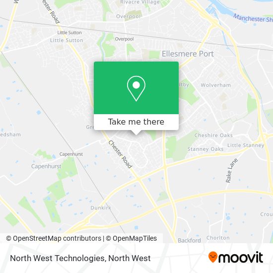 North West Technologies map
