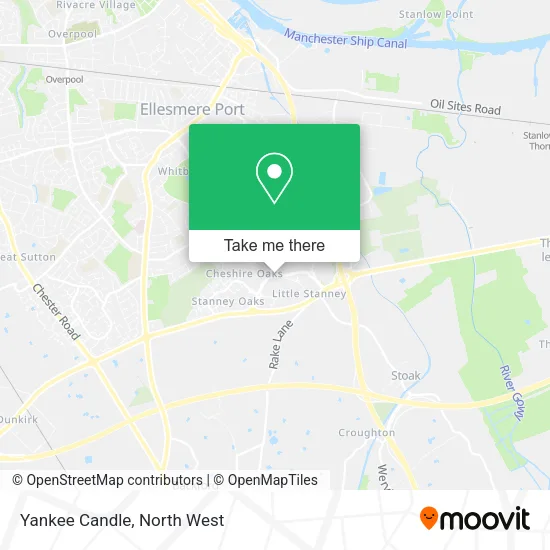 Yankee Candle map