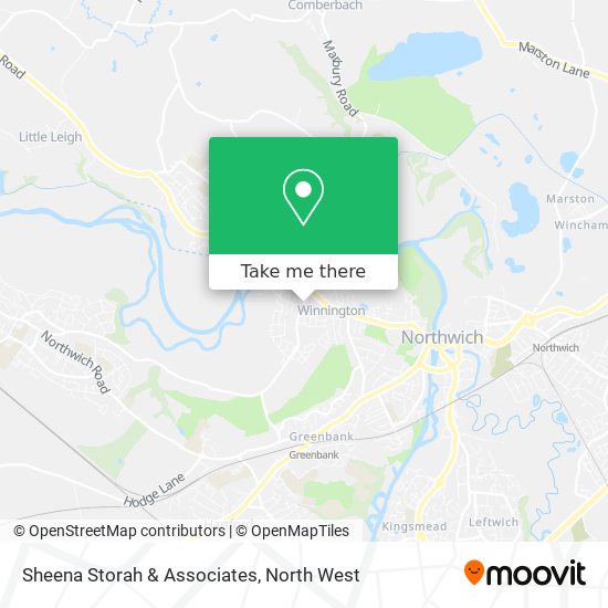 Sheena Storah & Associates map