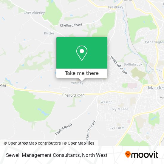 Sewell Management Consultants map