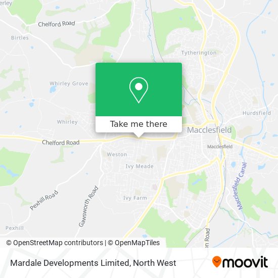 Mardale Developments Limited map