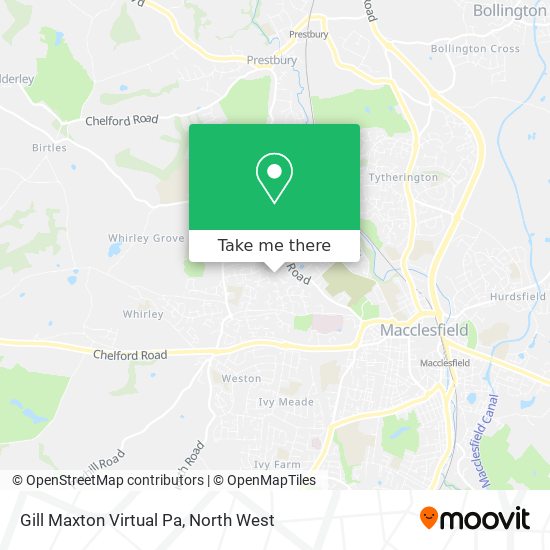 Gill Maxton Virtual Pa map