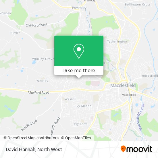 David Hannah map