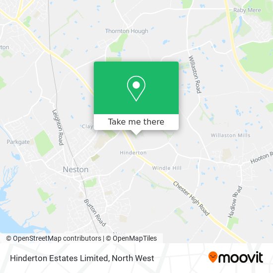 Hinderton Estates Limited map