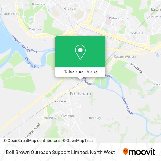 Bell Brown Outreach Support Limited map