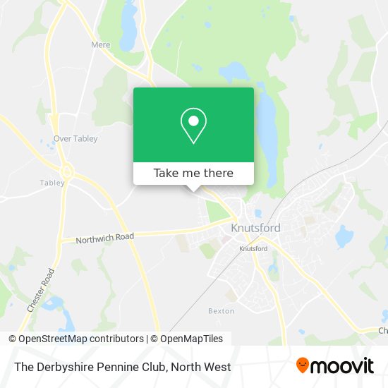 The Derbyshire Pennine Club map