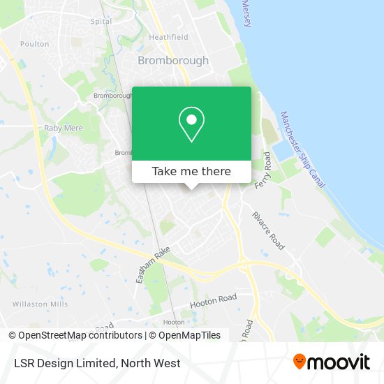 LSR Design Limited map