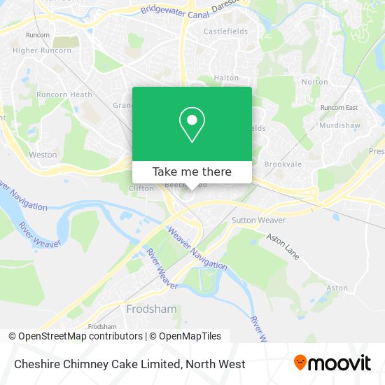 Cheshire Chimney Cake Limited map