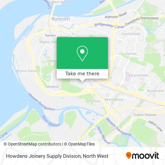 Howdens Joinery Supply Division map