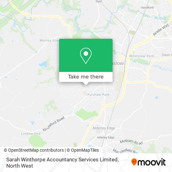 Sarah Winthorpe Accountancy Services Limited map