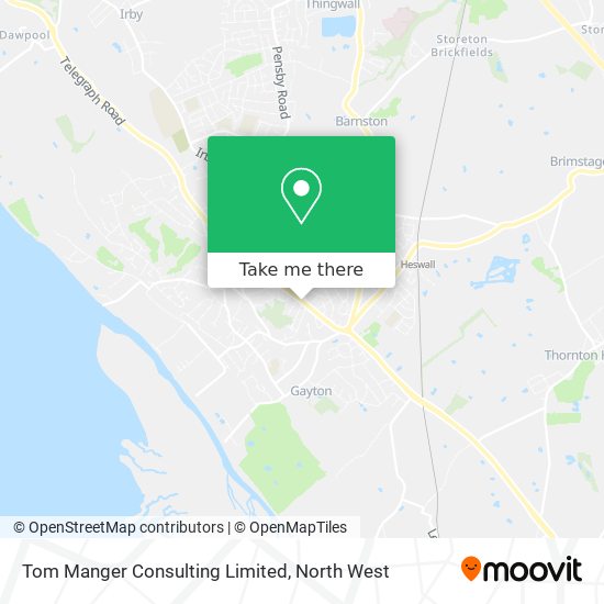 Tom Manger Consulting Limited map