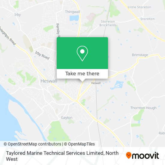Taylored Marine Technical Services Limited map