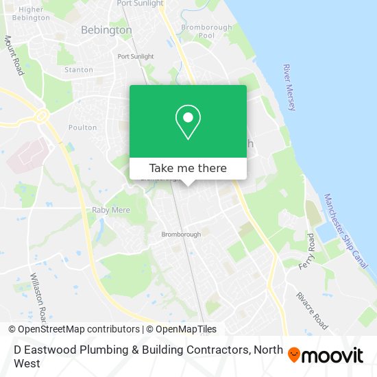 D Eastwood Plumbing & Building Contractors map