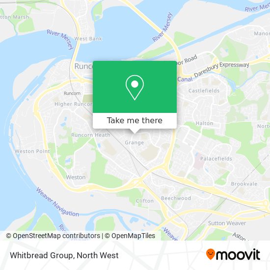 Whitbread Group map