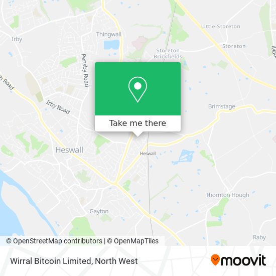 Wirral Bitcoin Limited map