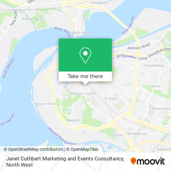 Janet Cuthbert Marketing and Events Consultancy map
