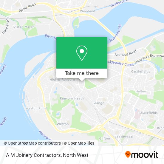 A M Joinery Contractors map