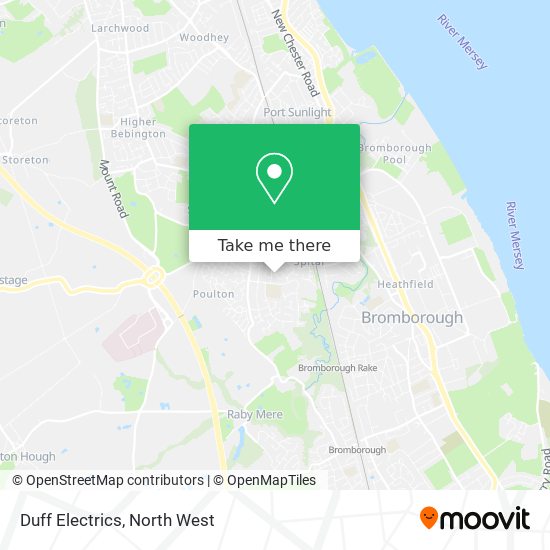 Duff Electrics map