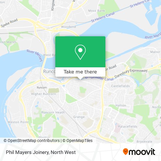 Phil Mayers Joinery map