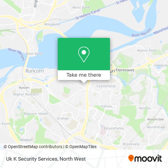 Uk K Security Services map