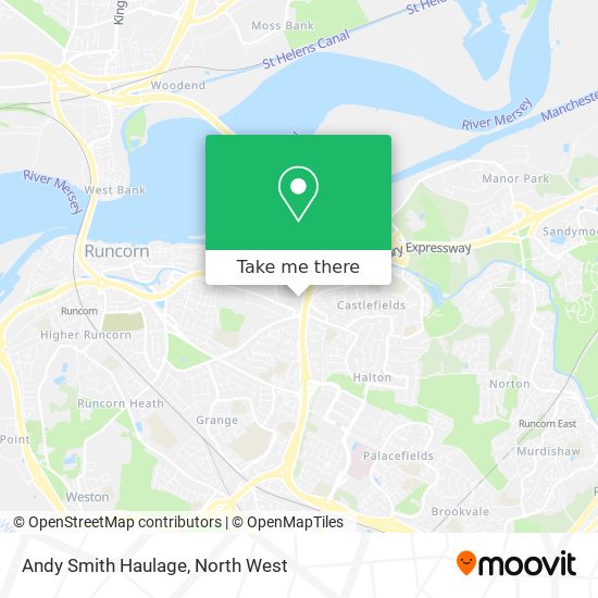 Andy Smith Haulage map
