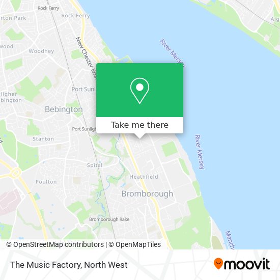 The Music Factory map
