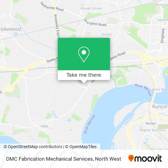 DMC Fabrication Mechanical Services map