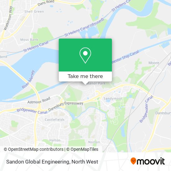 Sandon Global Engineering map