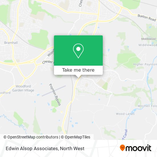 Edwin Alsop Associates map