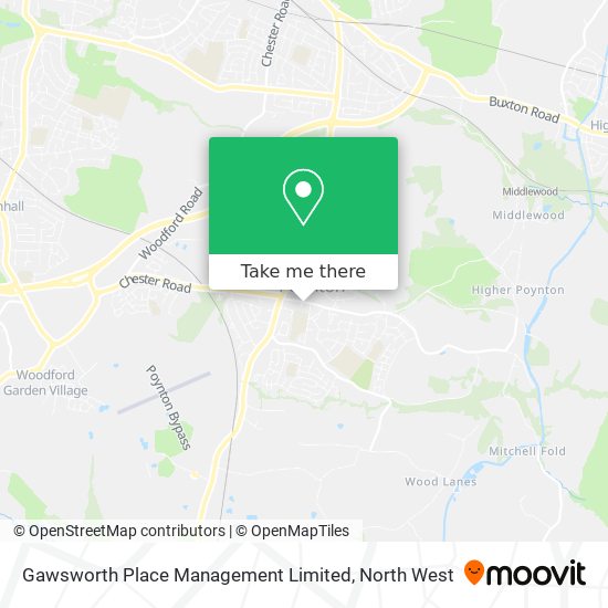 Gawsworth Place Management Limited map