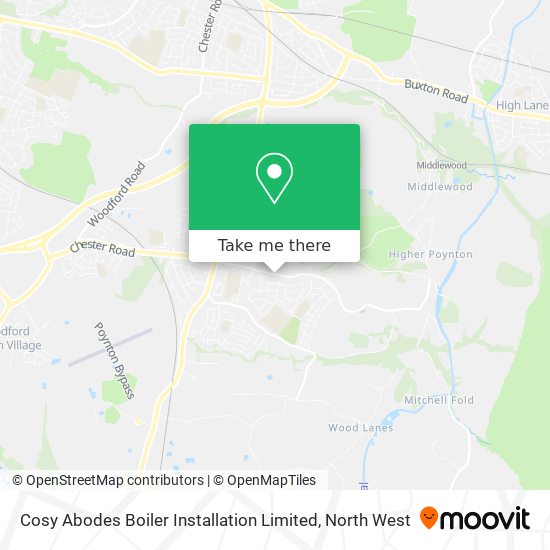 Cosy Abodes Boiler Installation Limited map