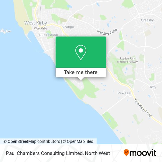 Paul Chambers Consulting Limited map