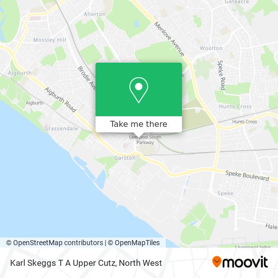 Karl Skeggs T A Upper Cutz map