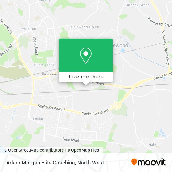 Adam Morgan Elite Coaching map