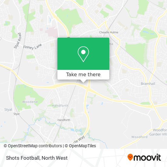Shots Football map