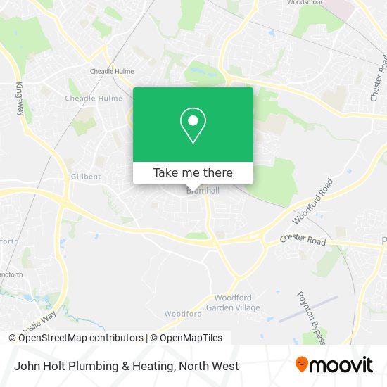 John Holt Plumbing & Heating map