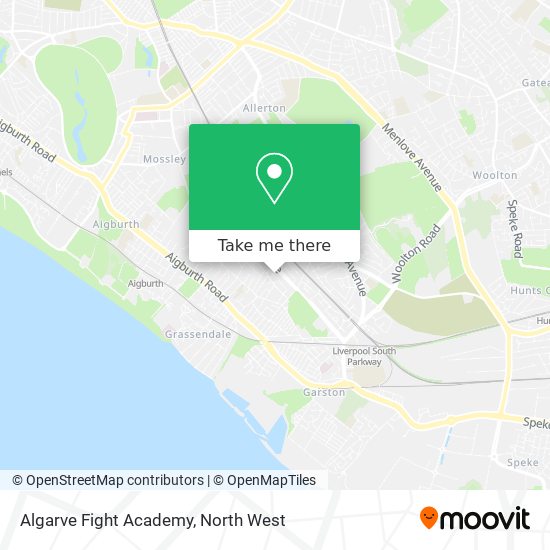 Algarve Fight Academy map